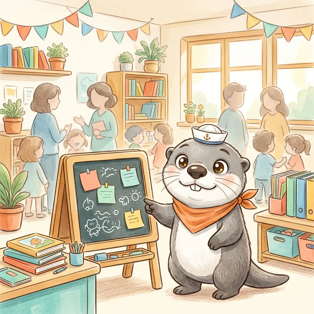 阿獺為家長與老師準備課堂資源